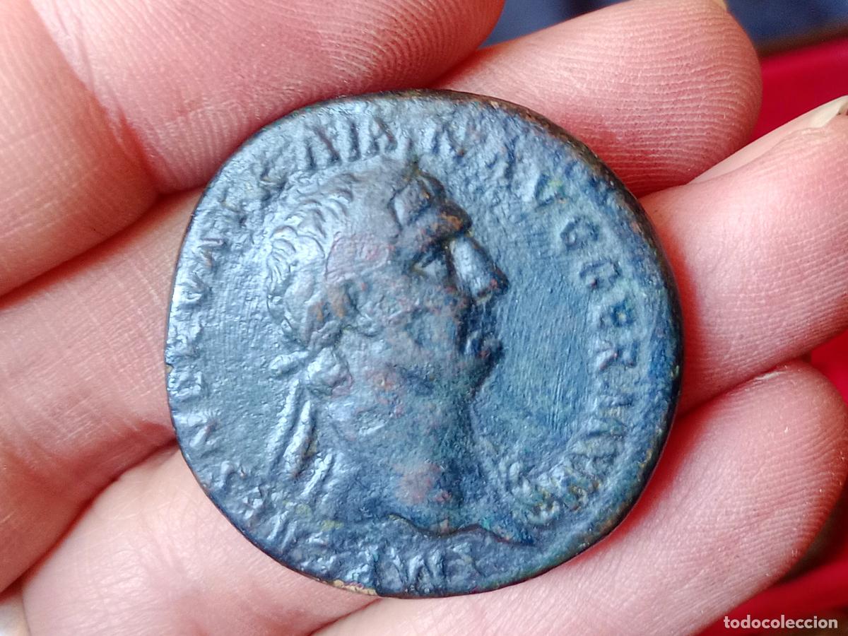 Monedas Imperio romano: Sestercio de Trajano - Foto 1