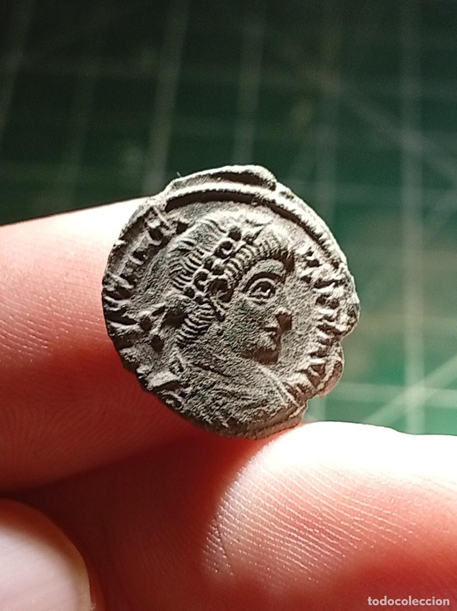 Monedas Imperio romano: Moneda romana - Constancio II VICTORIA DD - Foto 1