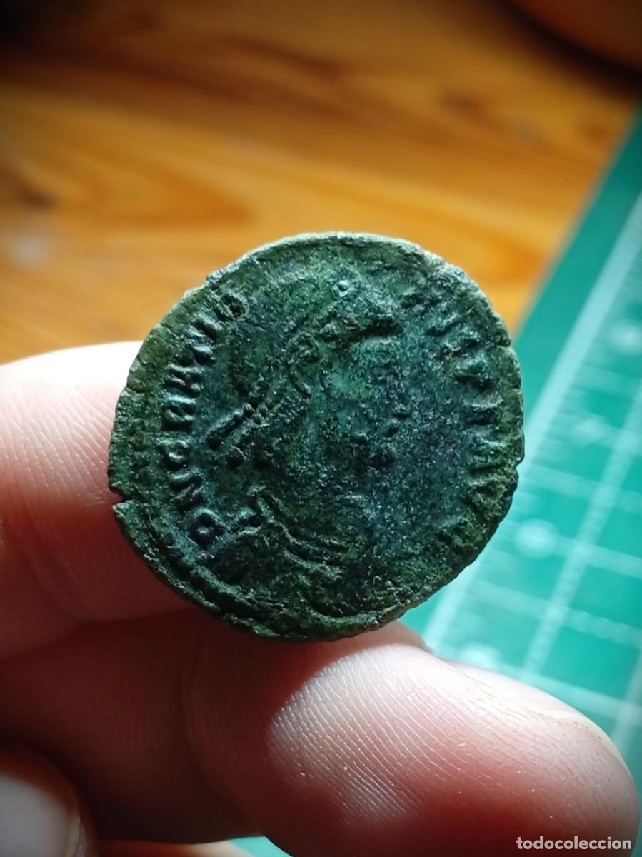 Monedas Imperio romano: Moneda romana - Graciano - REPARATIO REIPVB - Foto 3