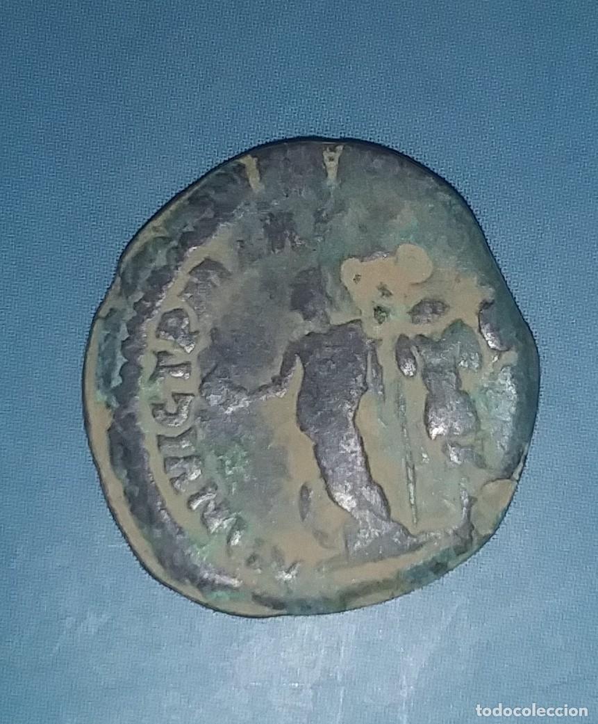 Monedas Imperio romano: Denario forrado de Antonio pio - Foto 2