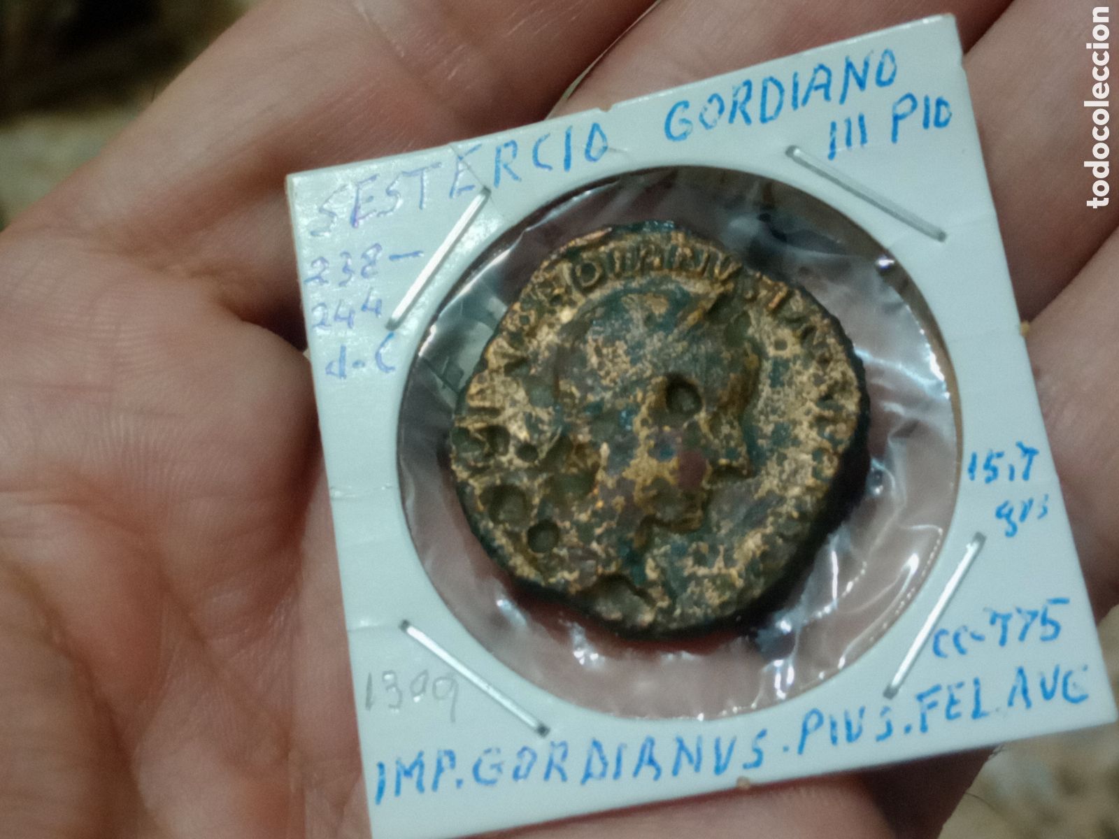 Monedas Imperio romano: Sestercio de Gordiano III - Foto 1