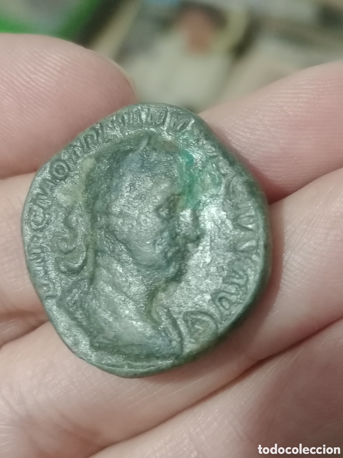 Monedas Imperio romano: Sestercio Trajano Decio , BUEN REVERSO - Foto 2