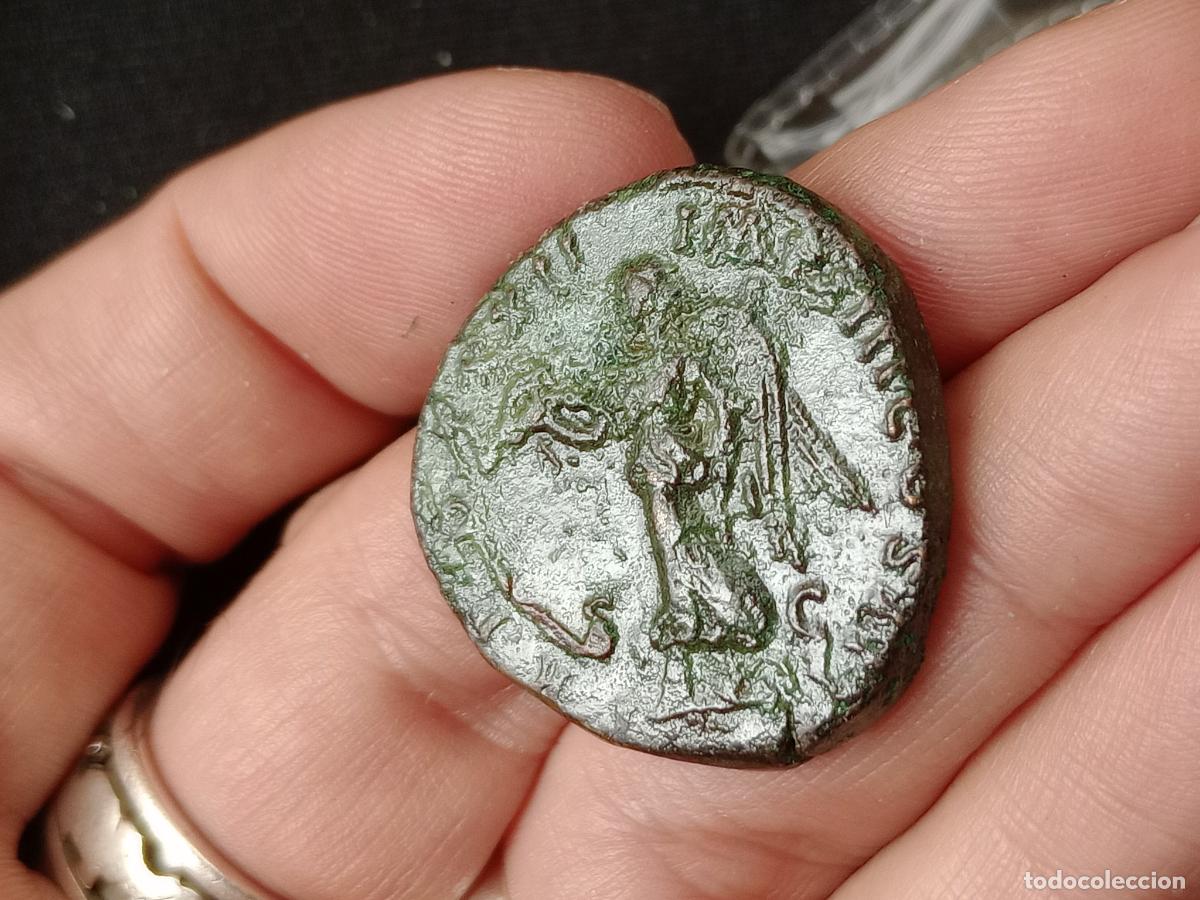 Monedas Imperio romano: Excelente sestercio de C&oacute;modo - Foto 2