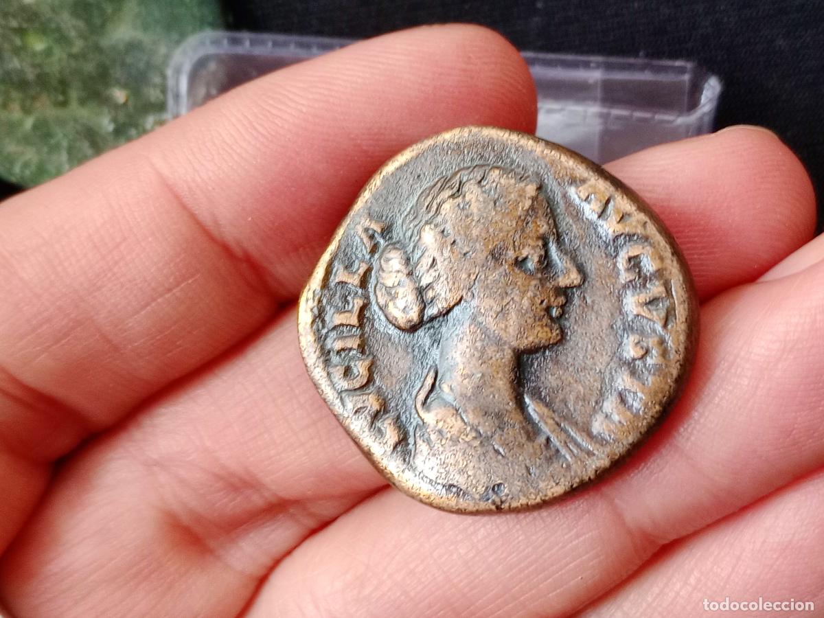 Monedas Imperio romano: Lucilla, Sestercio, 164-169 - Foto 1