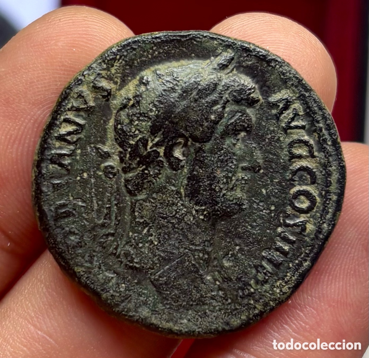 Monedas Imperio romano: Moneda Romana ADRIANO. Sestercio (117-138 d.C) - Foto 3