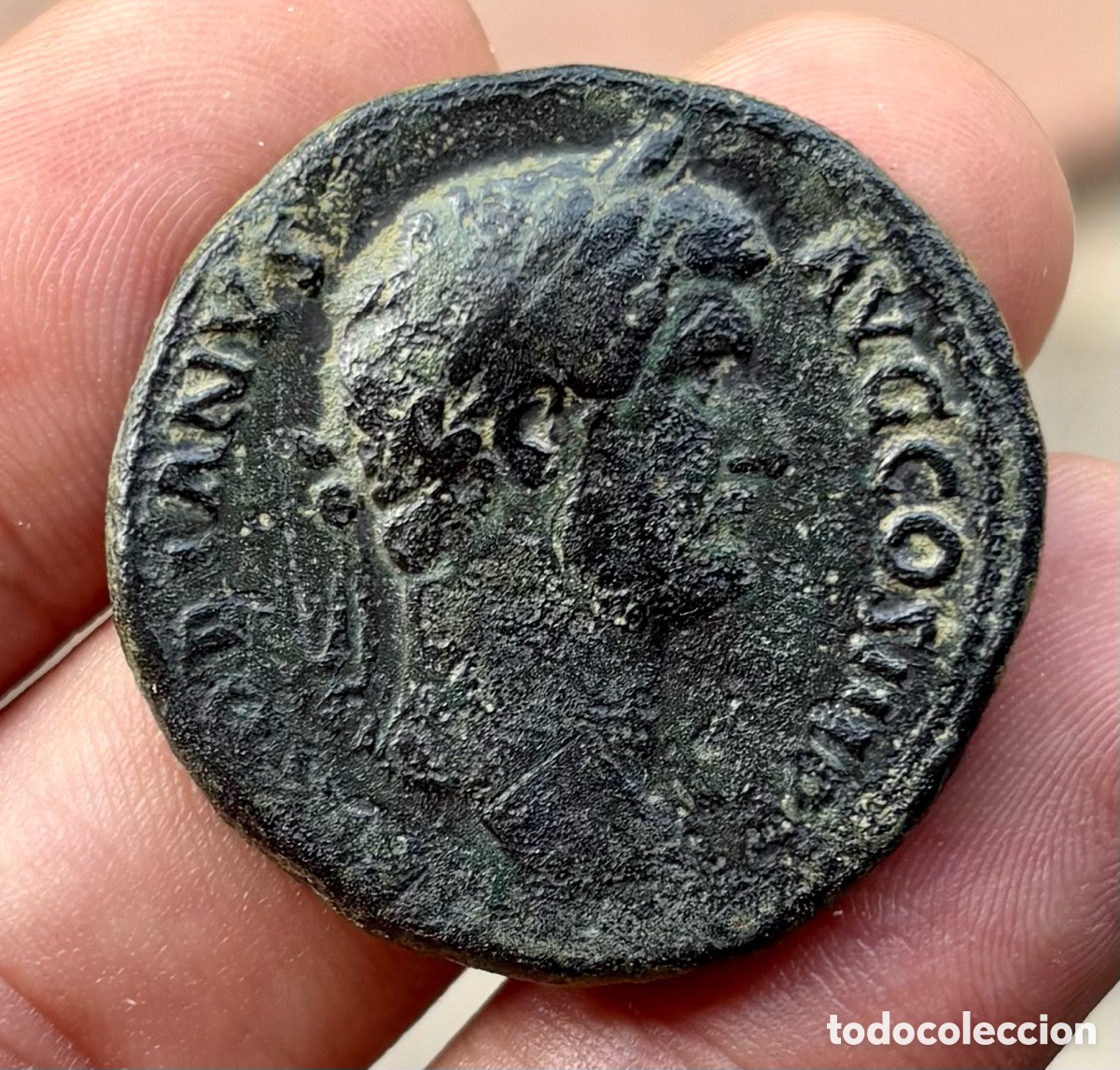 Monedas Imperio romano: Moneda Romana ADRIANO. Sestercio (117-138 d.C) - Foto 1