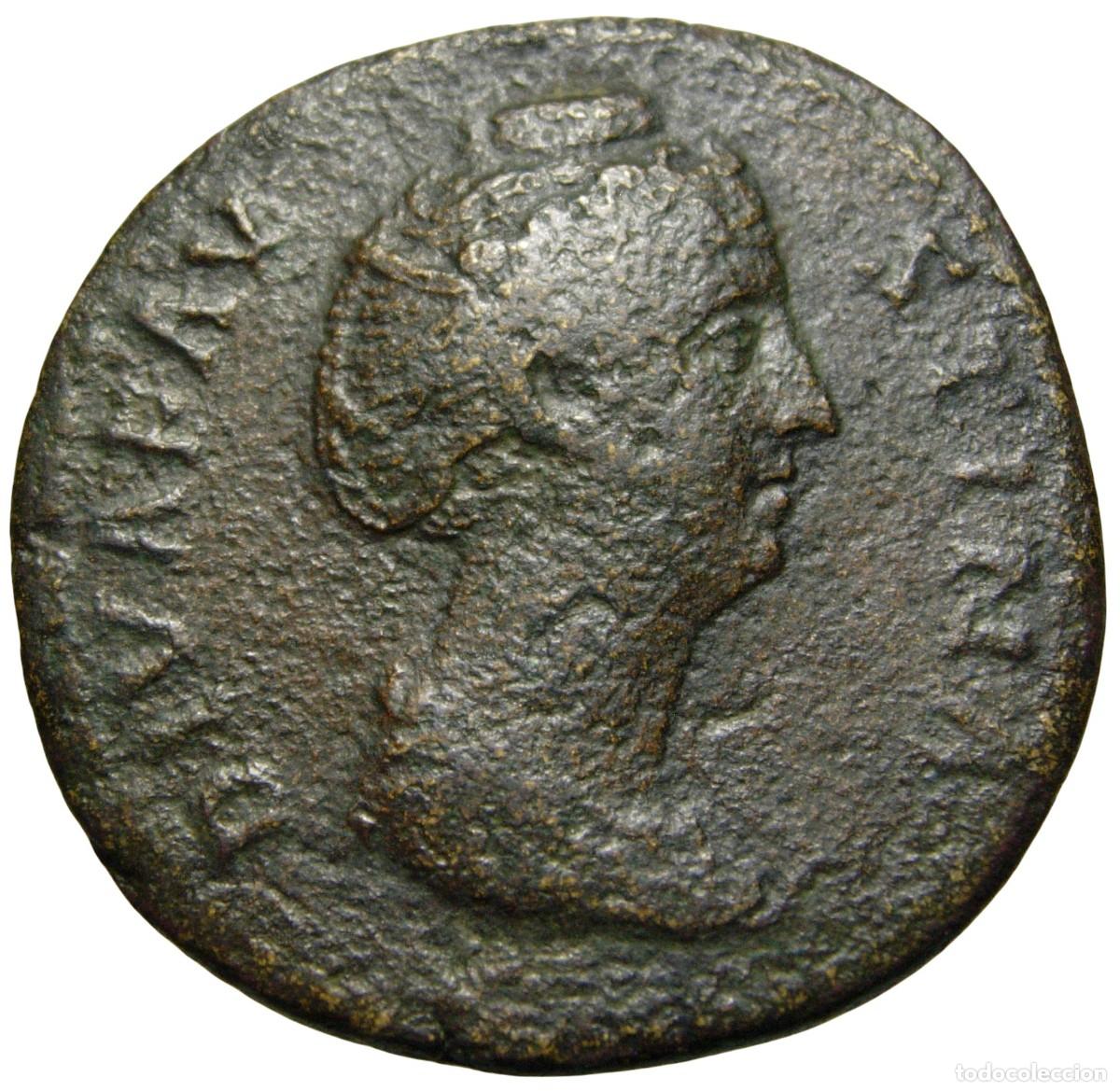 Monedas Imperio romano: Faustina I &AElig; Sestercio (147-161 dC), Ceres - Foto 1