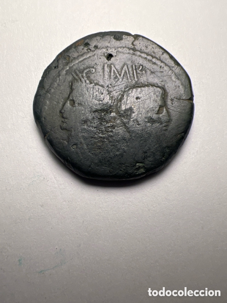 Monedas Imperio romano: Dupondius Col Nem Nimes - Foto 1