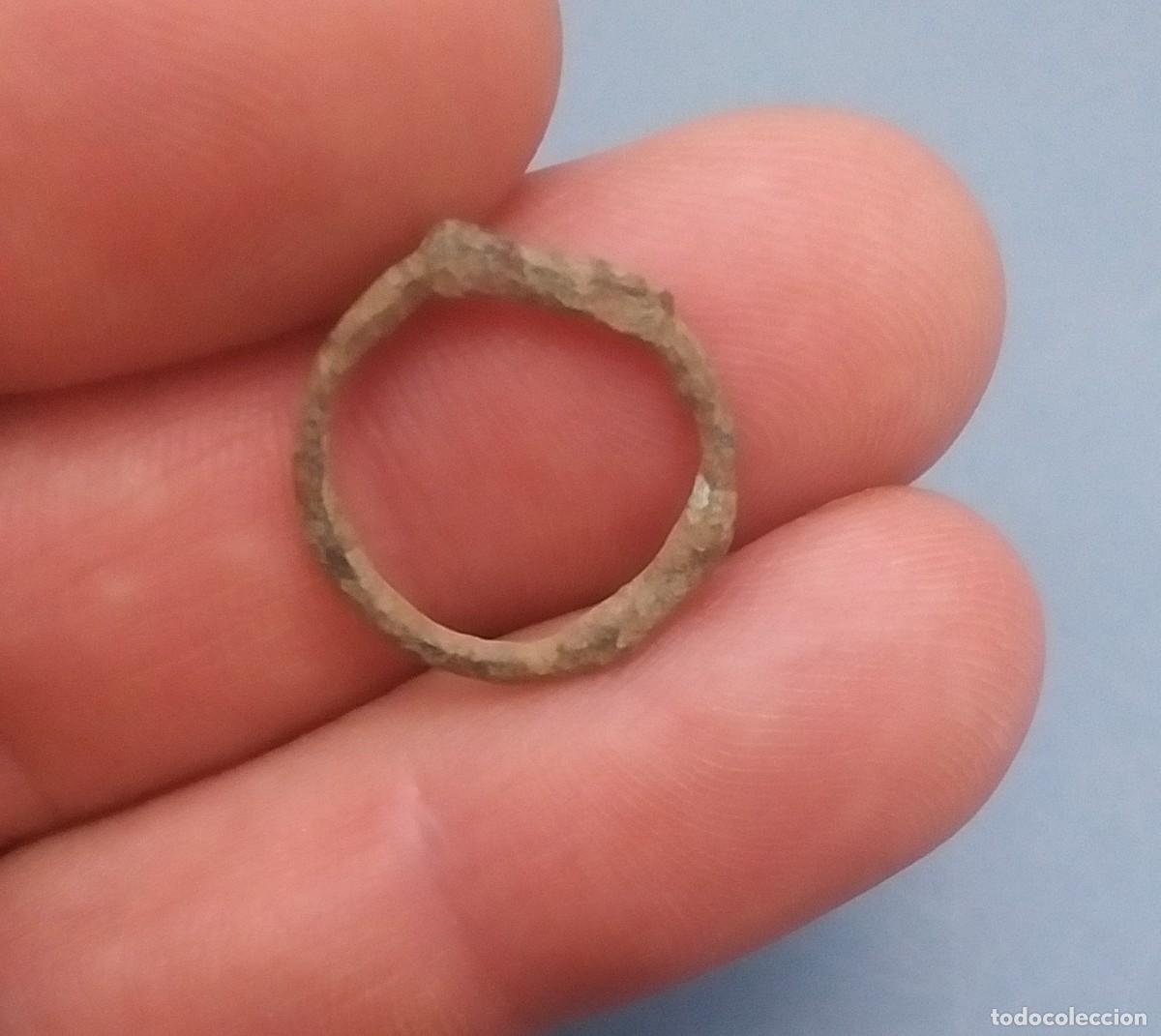 Monedas Imperio romano: Anillo de bronce de epoca romana - Foto 2
