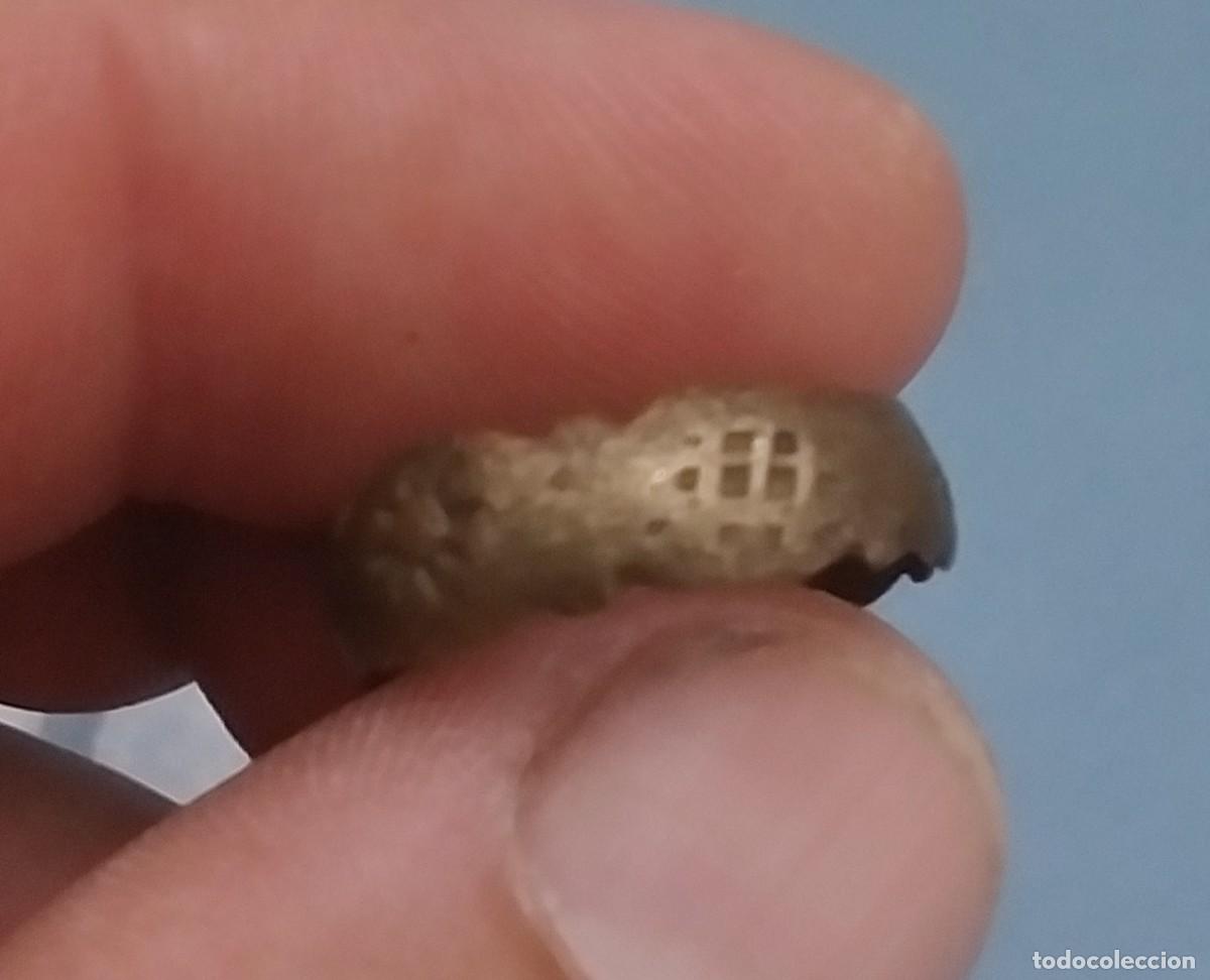 Monedas Imperio romano: Anillo de bronce de epoca visigoda - Foto 2