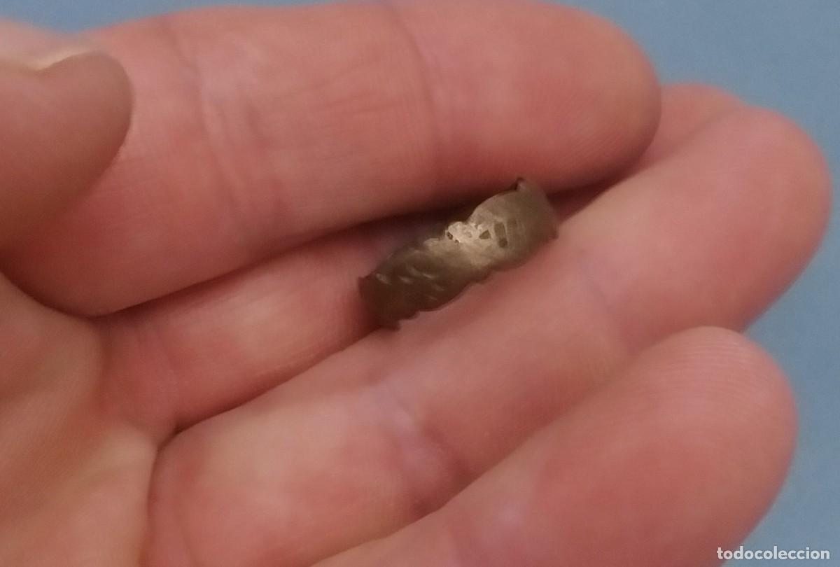 Monedas Imperio romano: Anillo de bronce de epoca visigoda - Foto 6