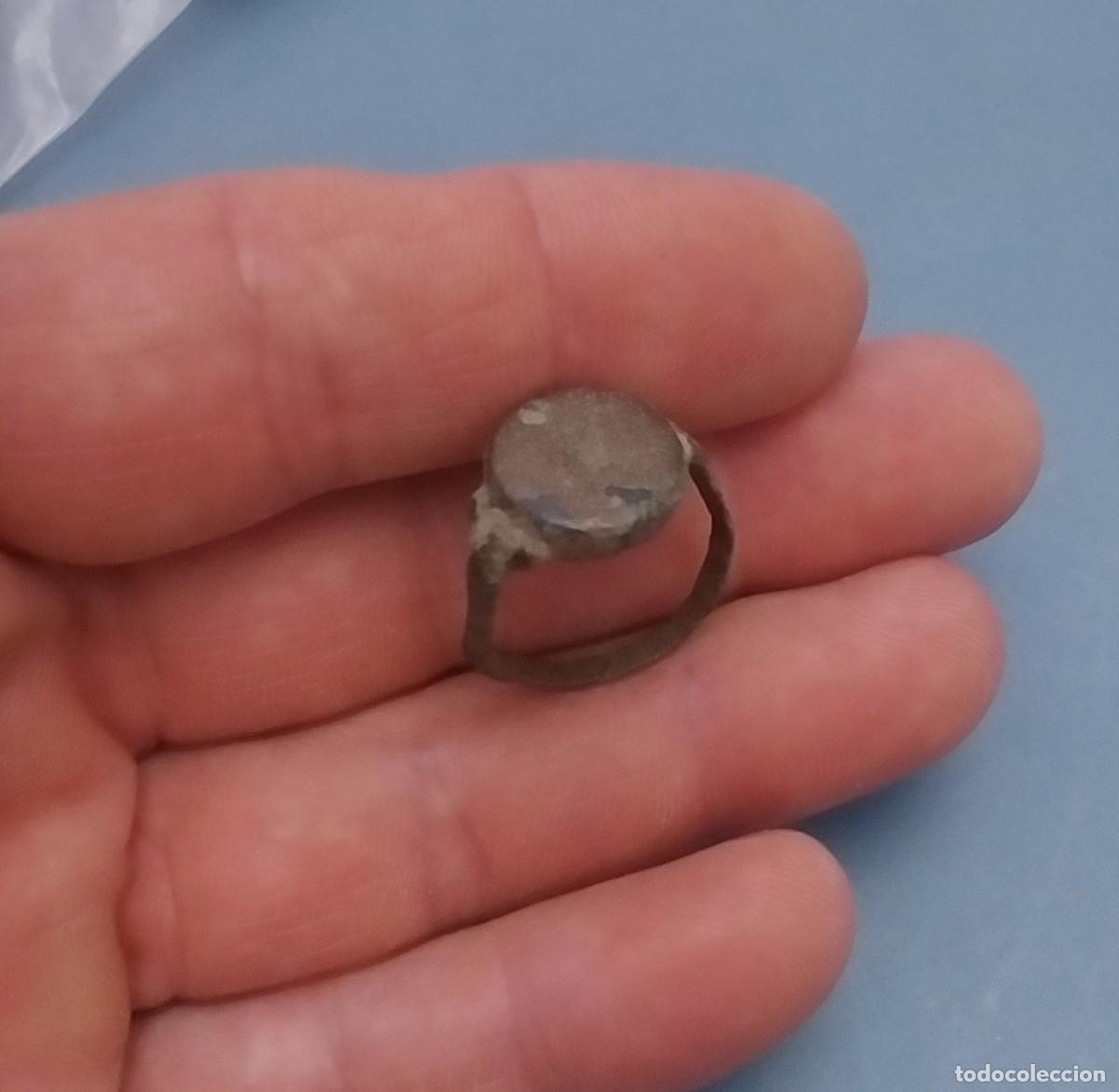 Monedas Imperio romano: Anillo de bronce de epoca romana - Foto 1