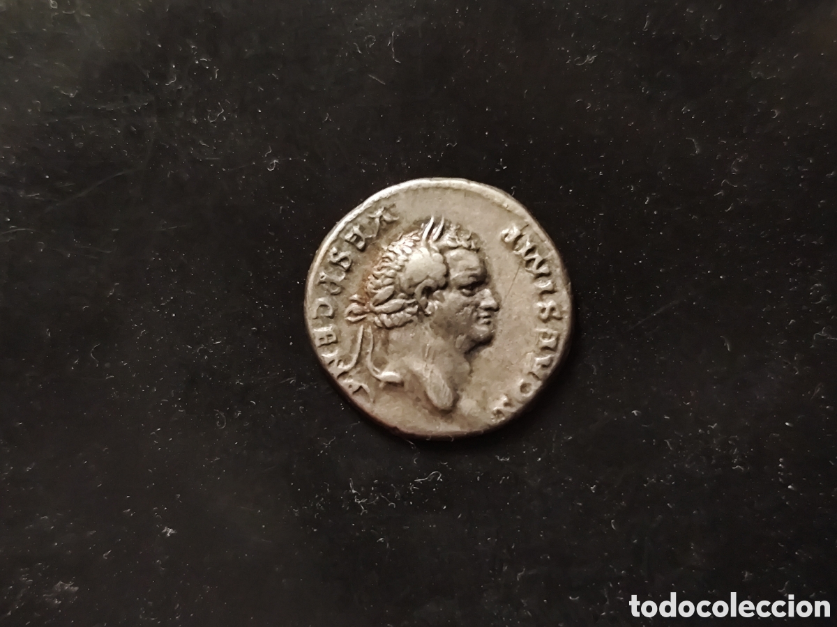 Monedas Imperio romano: Denario de Tito -Titus - Foto 3