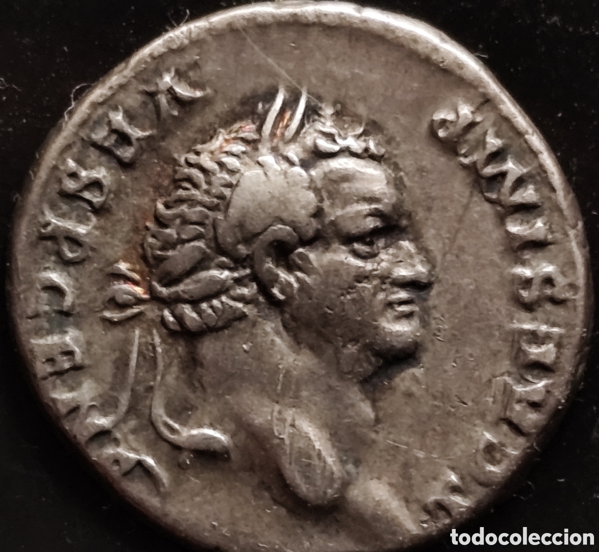 Monedas Imperio romano: Denario de Tito -Titus - Foto 1