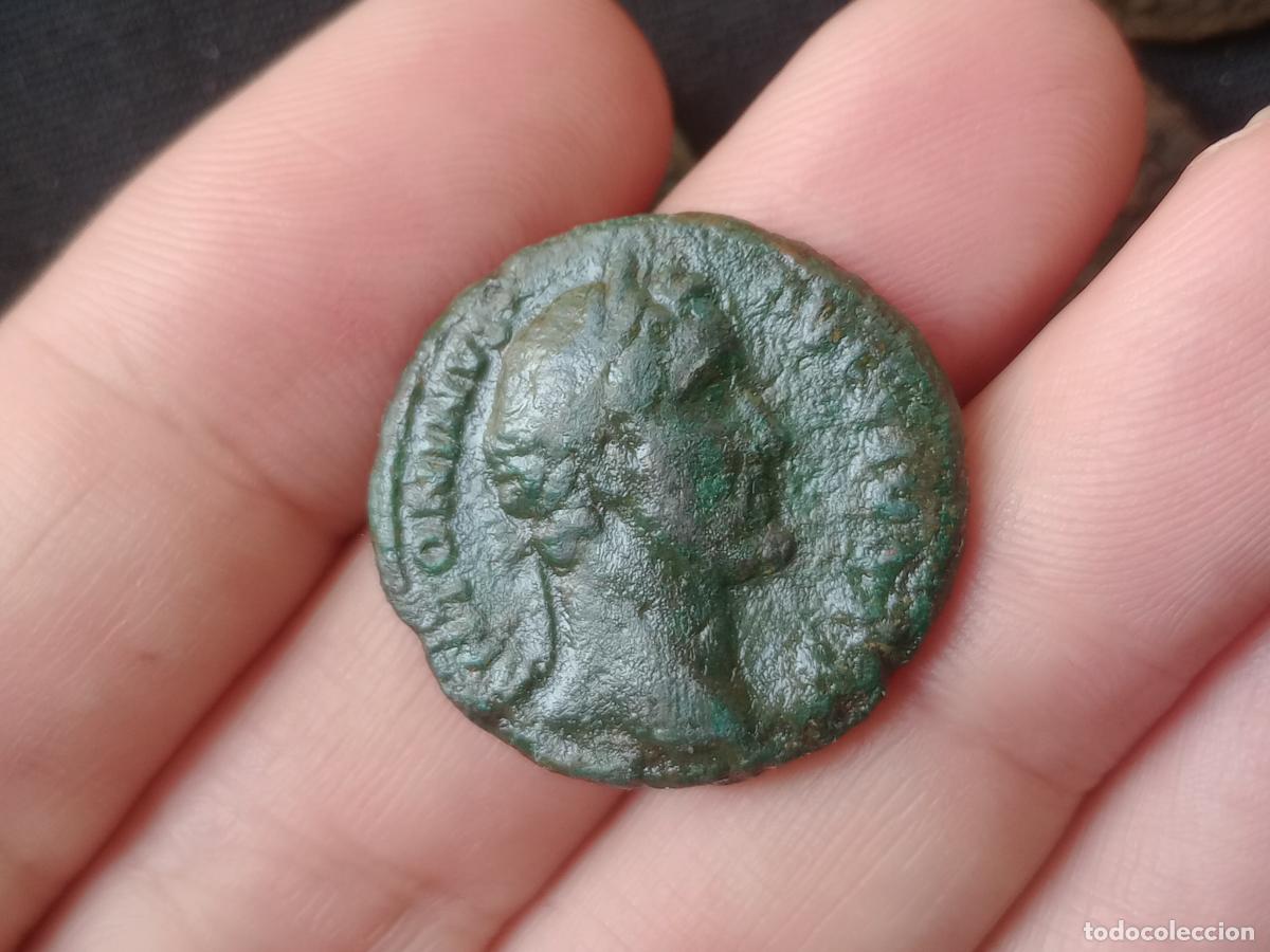Monedas Imperio romano: Excelente as de Antonino P&iacute;o - Foto 1