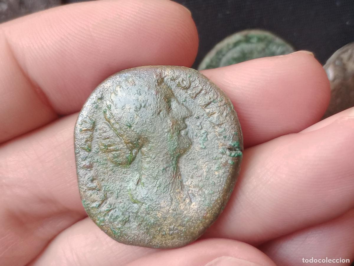 Monedas Imperio romano: Sestercio, DIVA FAUSTINA II AE sestertius. CONSECRATIO - Foto 2