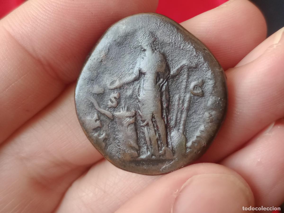 Monedas Imperio romano: ANTONINO PIO - SESTERCIO - ROMA - Foto 2