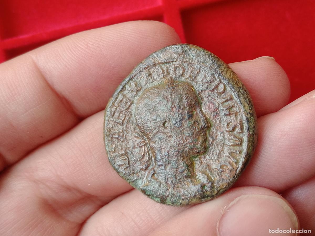 Monedas Imperio romano: Sestercio romano de Alejandro Severo - Foto 1