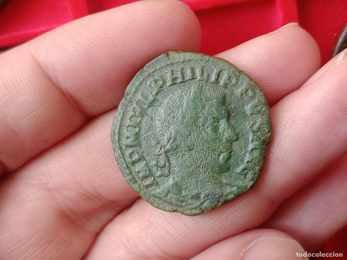 Monedas Imperio romano: FILIPO I EL &Aacute;RABE. SESTERCIO VIMINACIUM - Foto 1