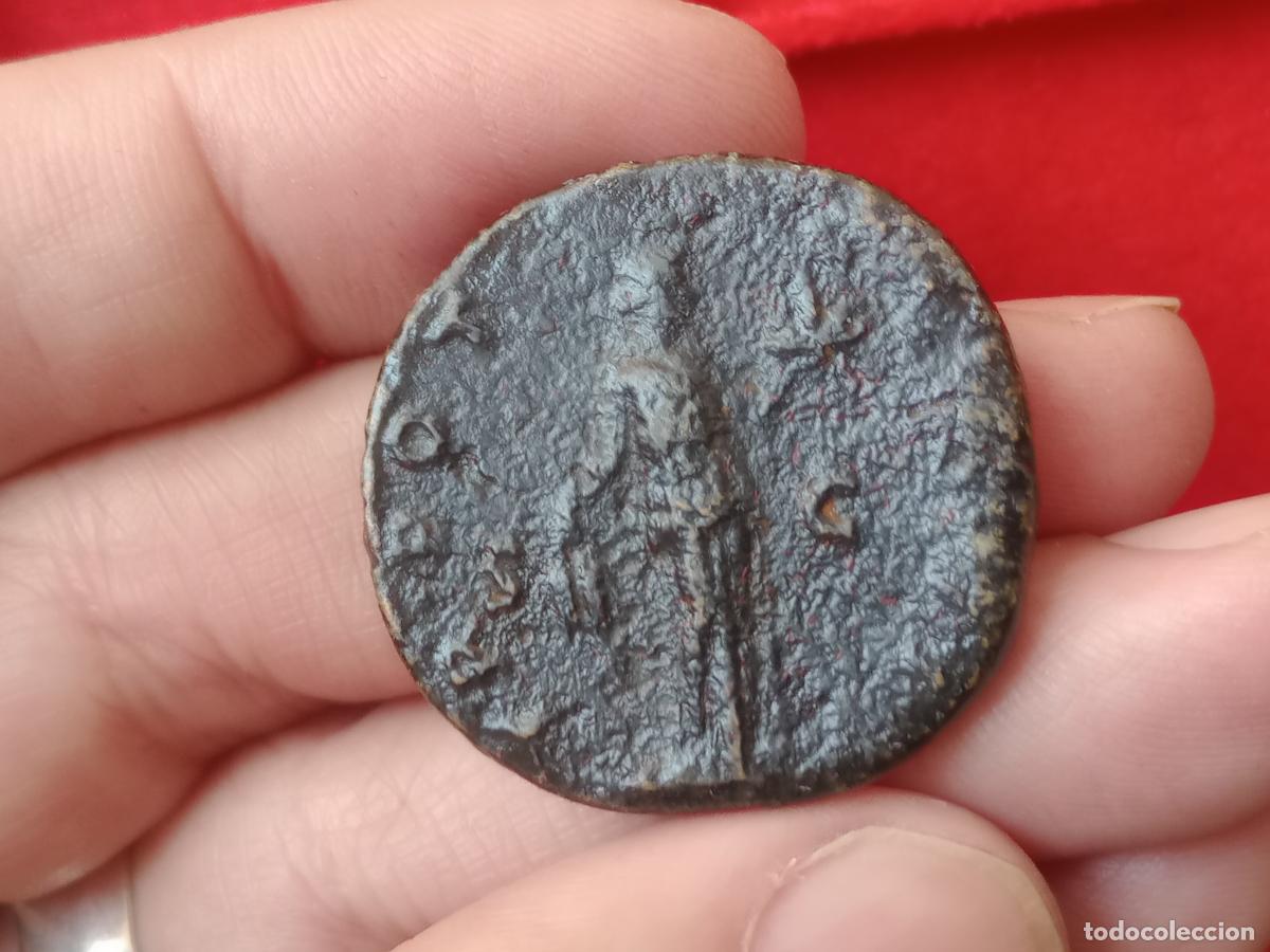 Monedas Imperio romano: SESTERCIO ANTONINO PIO - Foto 2