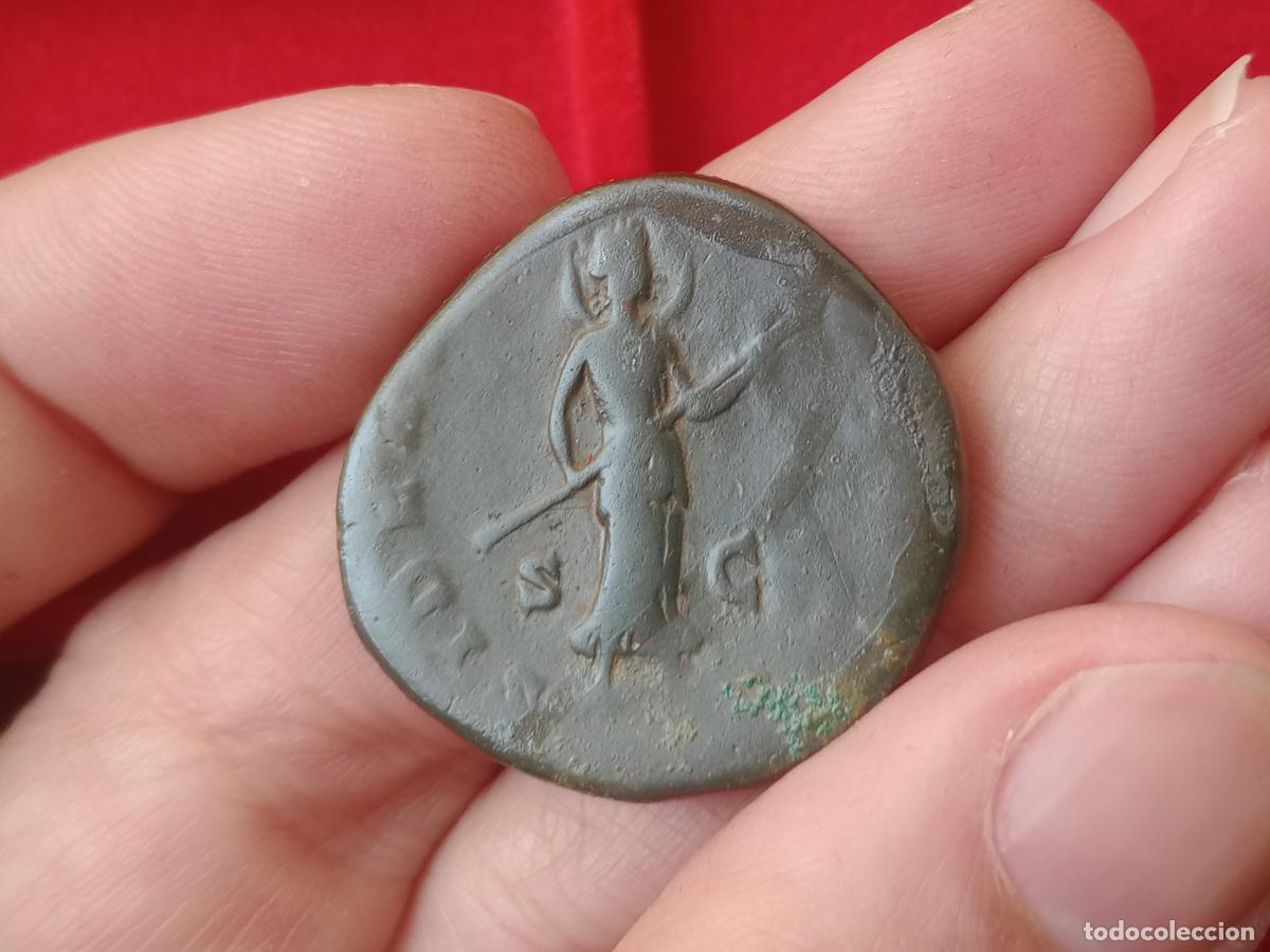 Monedas Imperio romano: SESTERCIO DE FAUSTINA - Foto 2
