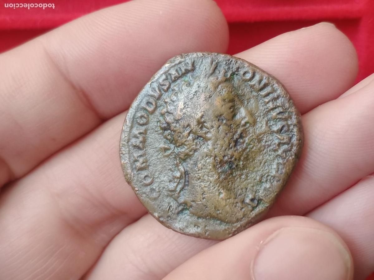 Monedas Imperio romano: Sestercio de C&oacute;modo, Commodus - Foto 1