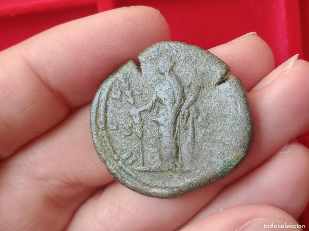 Monedas Imperio romano: Lucilla, Sestercio, 164-169 - Foto 2