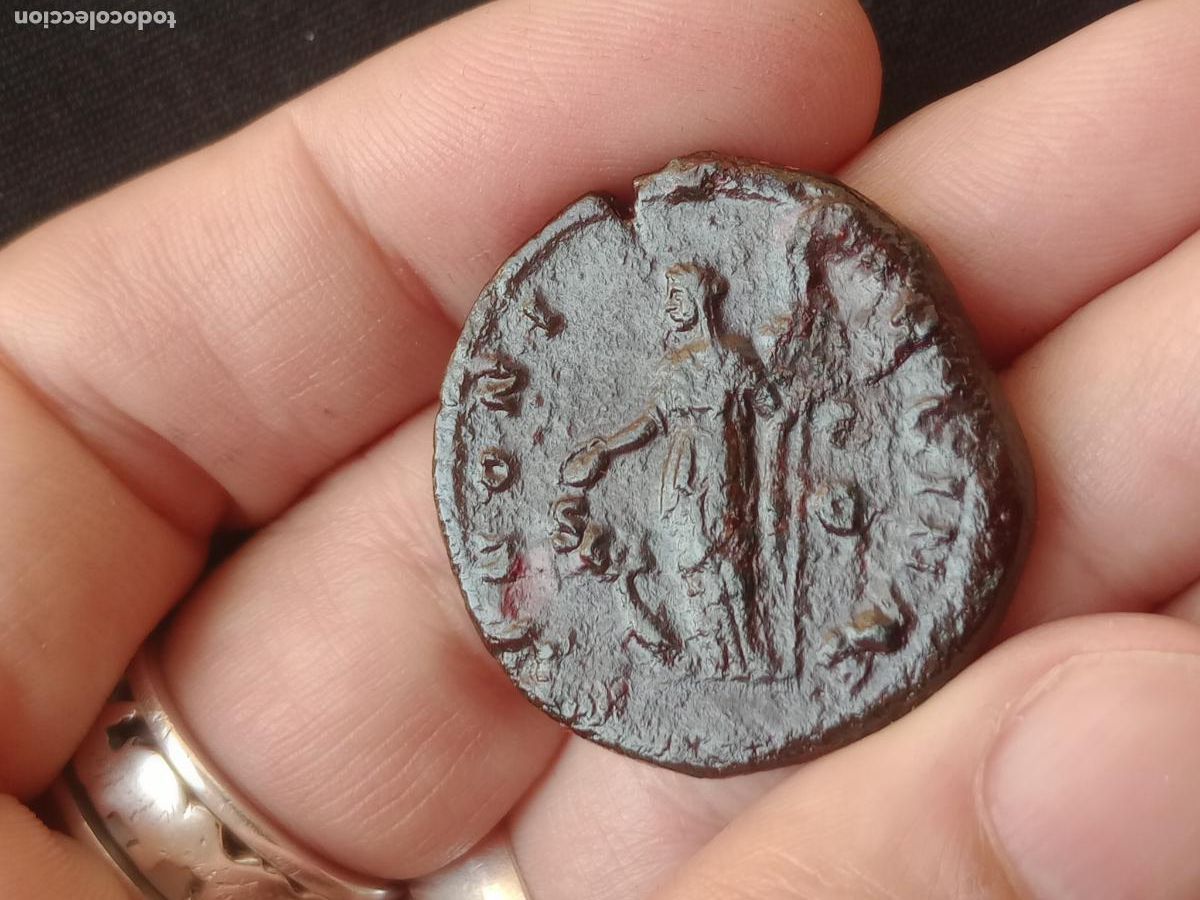 Monedas Imperio romano: SESTERCIO DE FAUSTINA - Foto 2