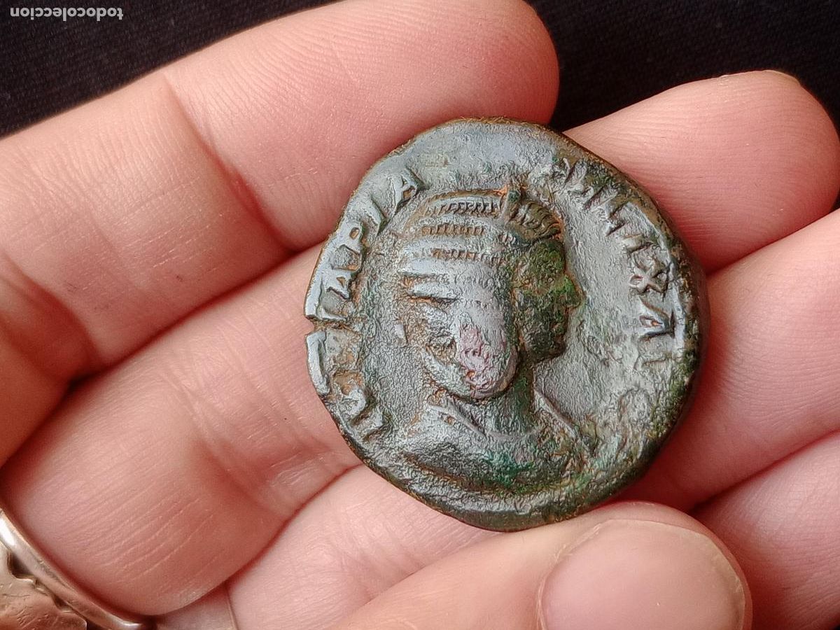 Monedas Imperio romano: SESTERCIO Sestertius - Julia Domna IVLIA PIA FELIX AVG &AElig; Sestertius - Foto 1