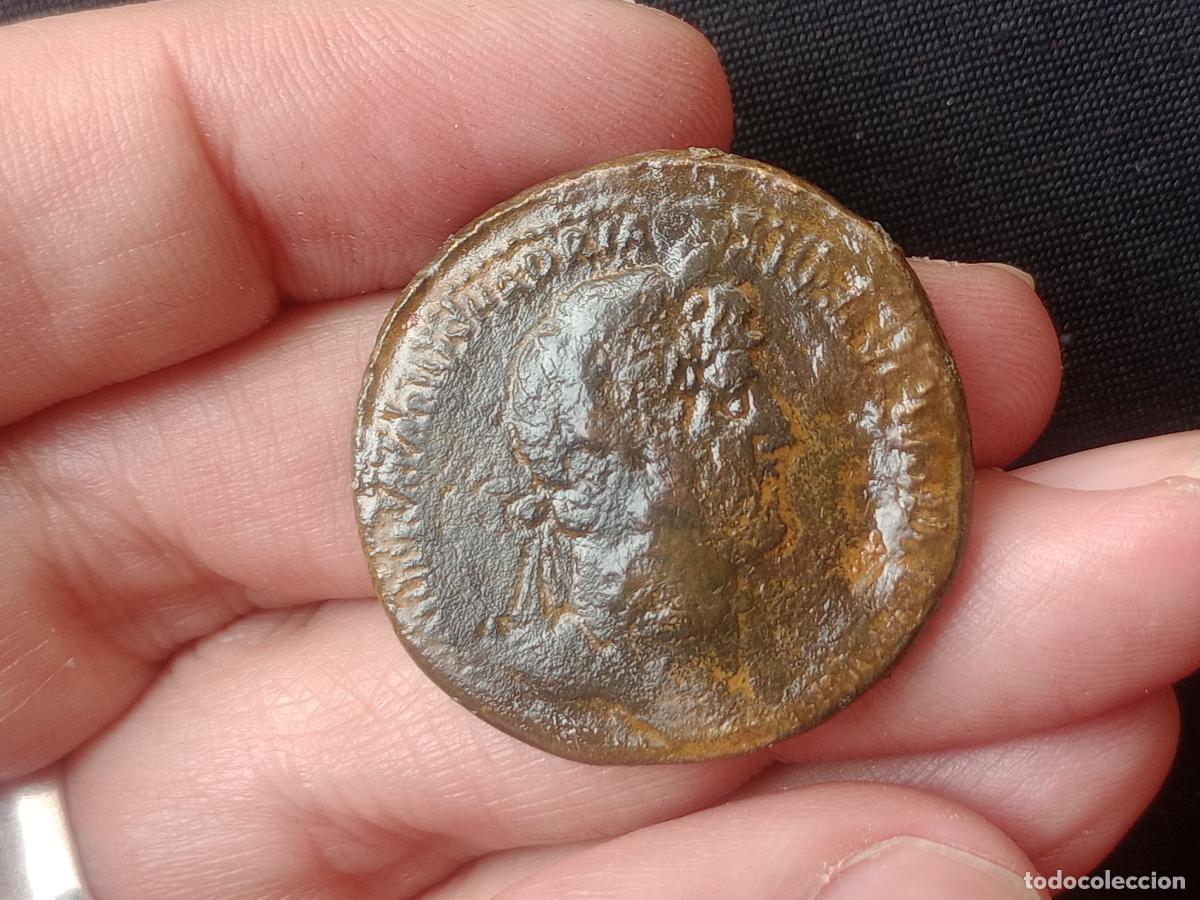 Monedas Imperio romano: Sestercio de Adriano &AElig; Sestertius - Foto 1