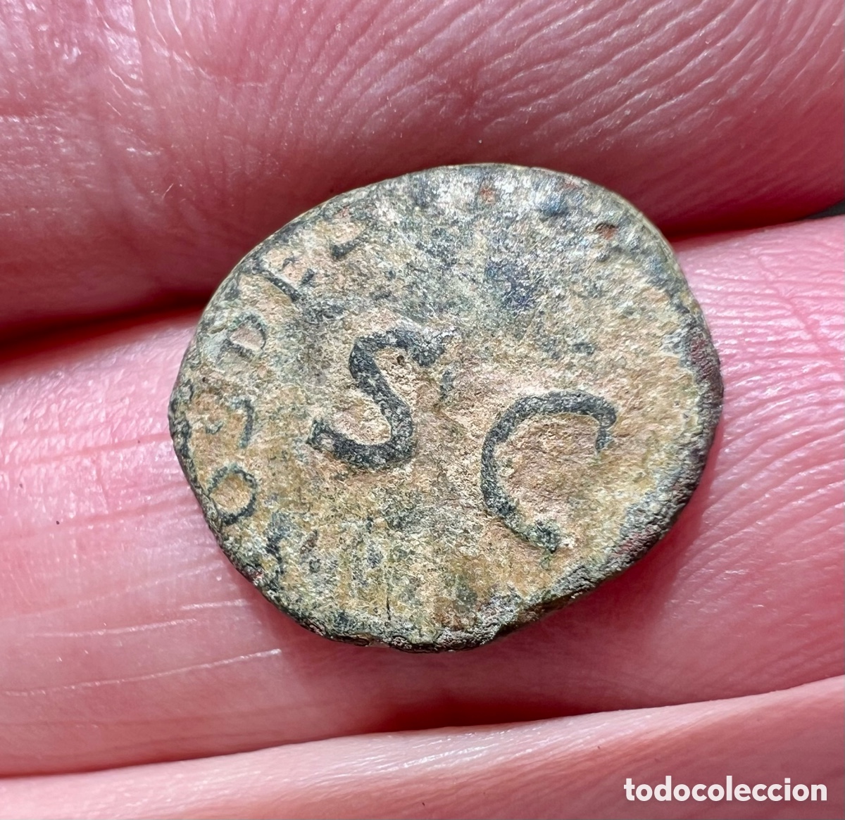 Monedas Imperio romano: Cuadrante de Claudio I - Foto 2