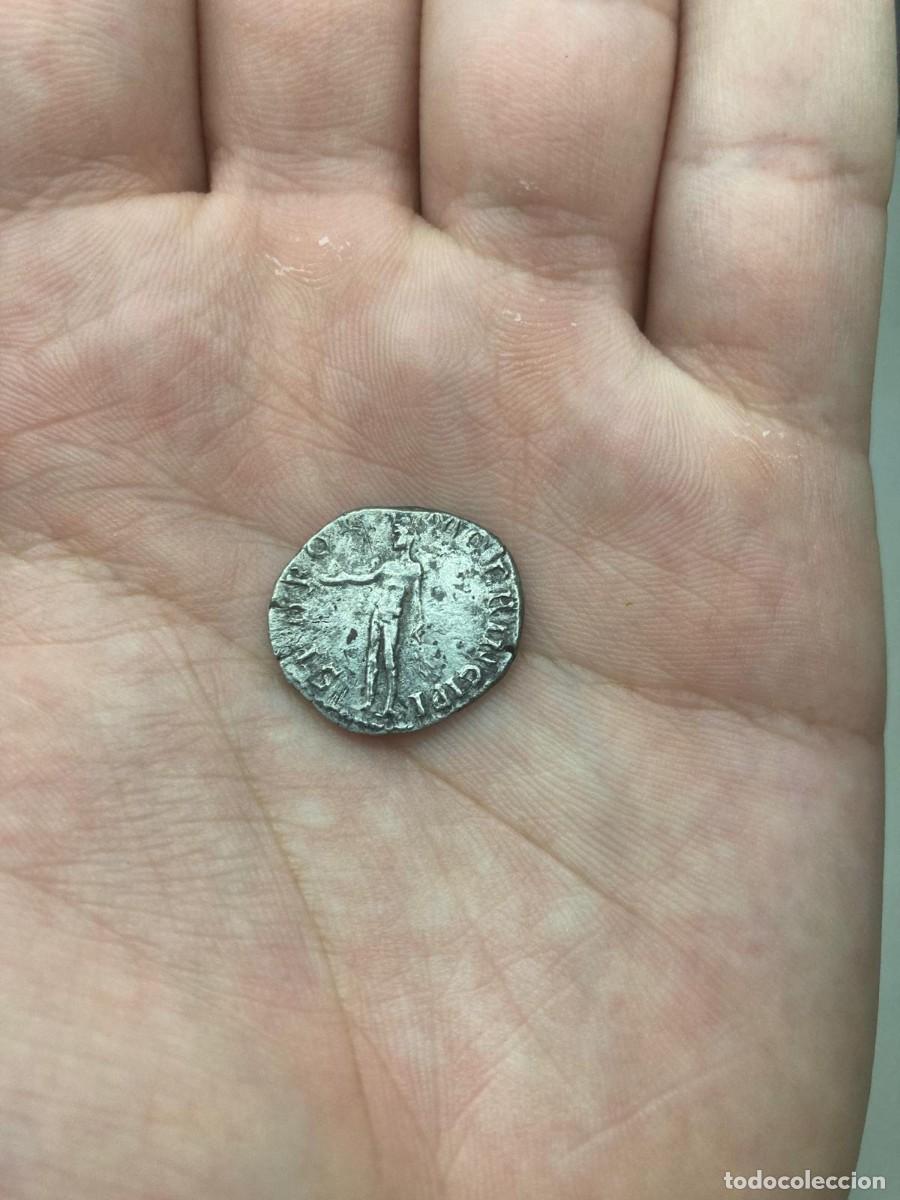 Monedas Imperio romano: Denario de Trajano Genio - Foto 2
