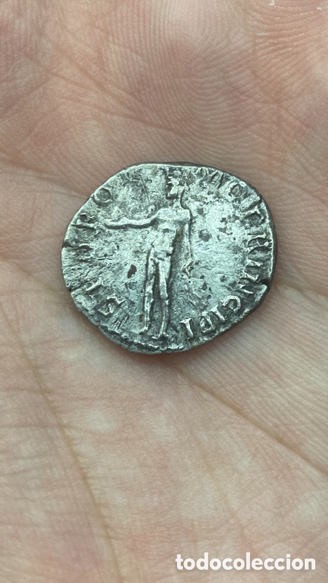 Monedas Imperio romano: Denario de Trajano Genio - Foto 4