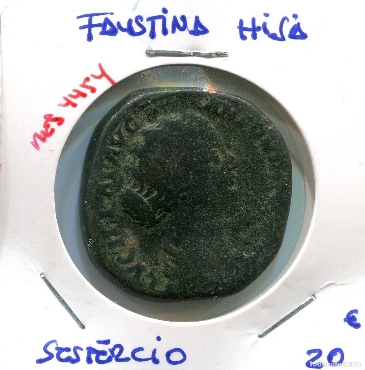 Monedas Imperio romano: SESTERCIO FAUSTINA HIJA ( MES4454 ) - Foto 1