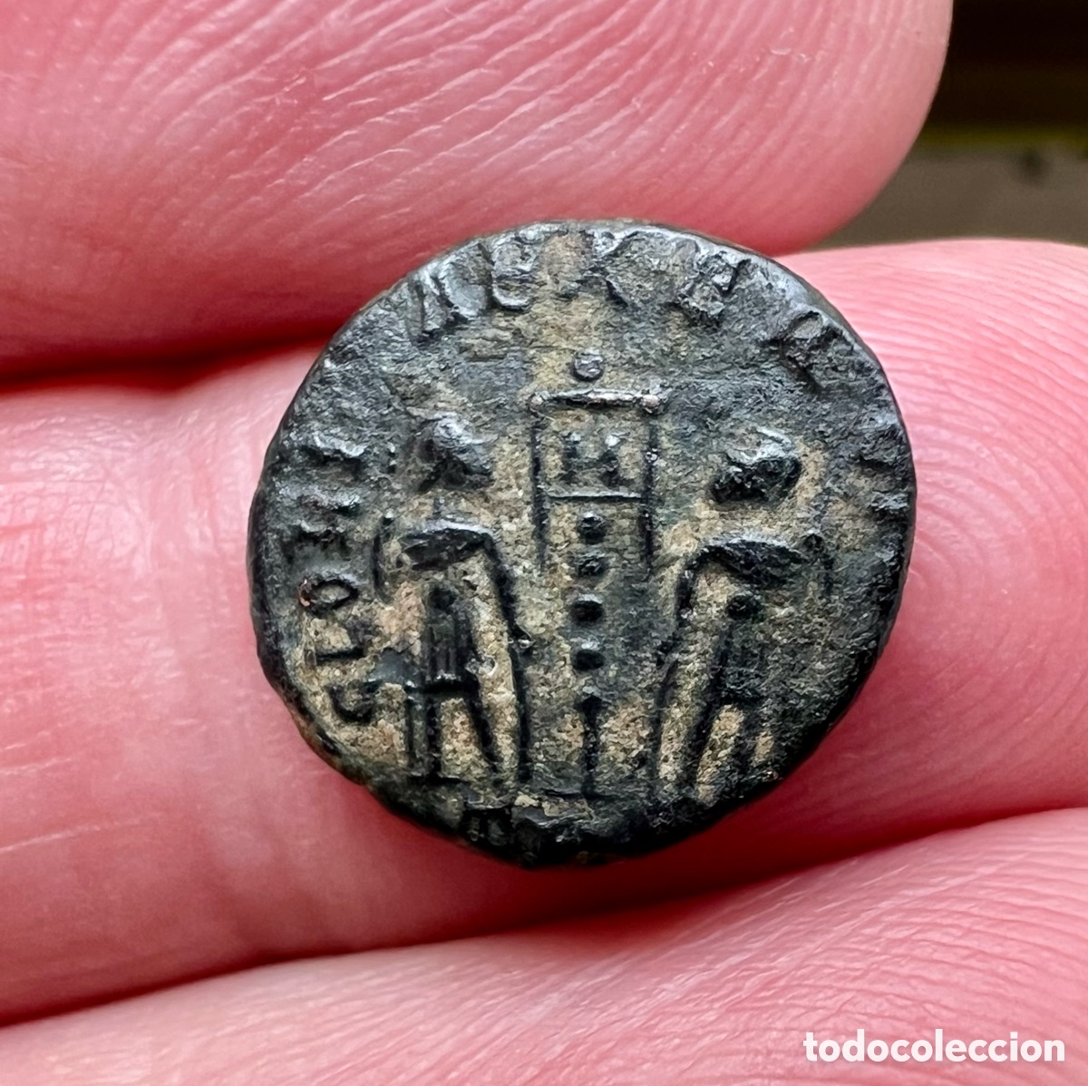 Monedas Imperio romano: 1/2 Centenional Constante I. 340 dc. - Foto 2