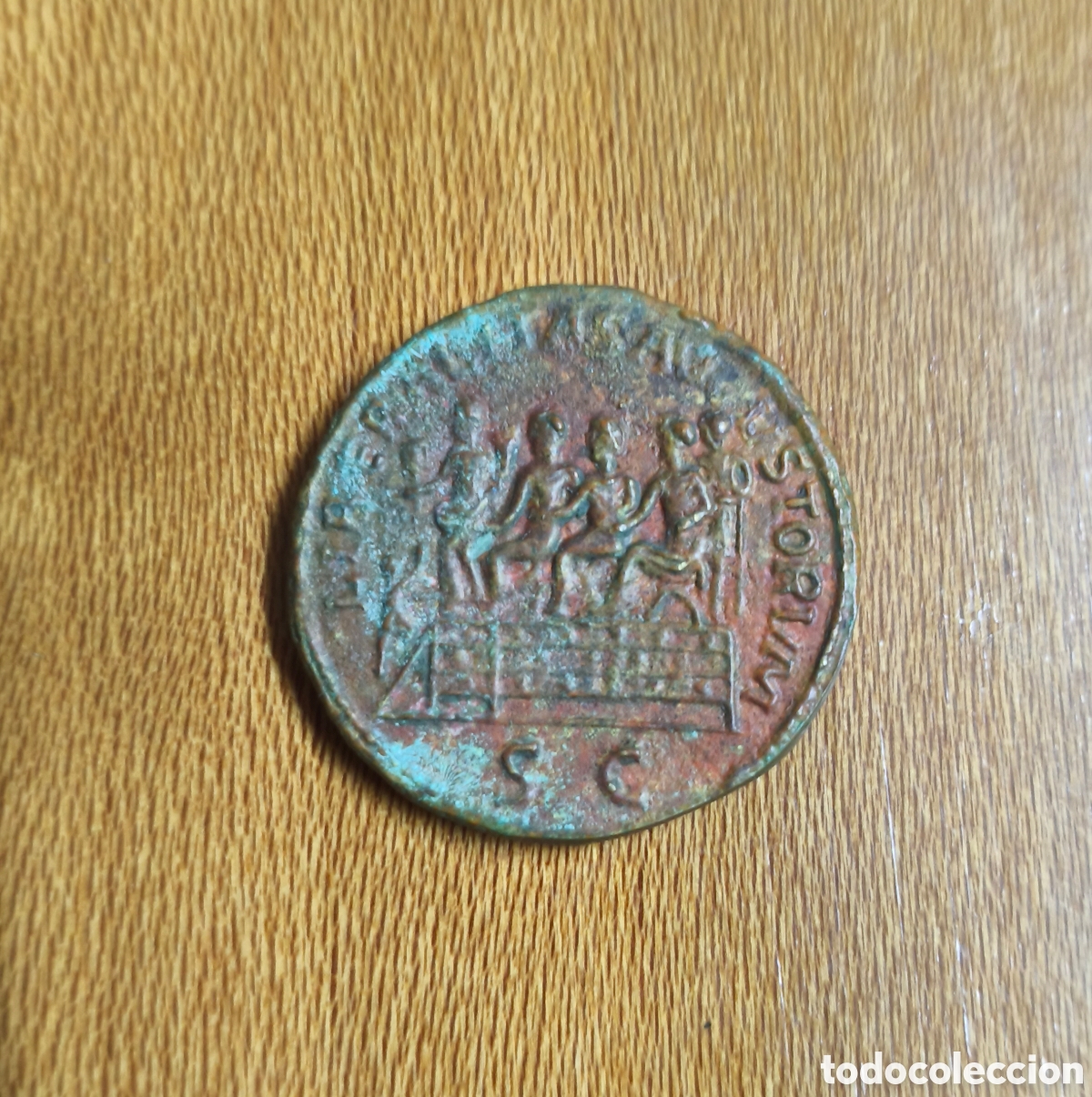 Monedas Imperio romano: Septercio original de Balbino - Foto 2