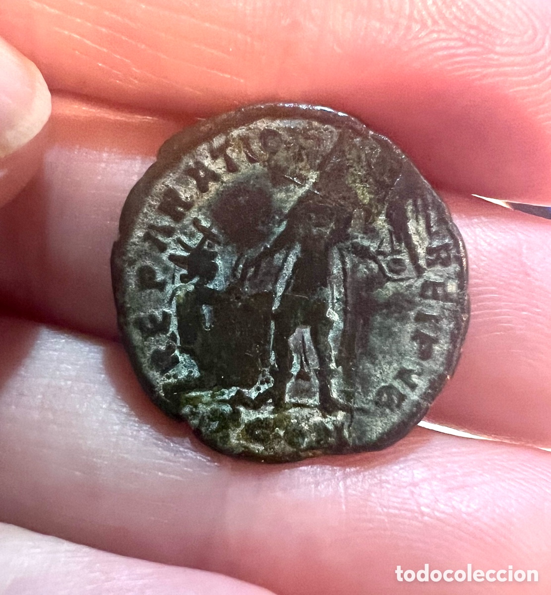 Monedas Imperio romano: Maiorina de Magno M&aacute;ximo 383-388 dc. - Foto 2