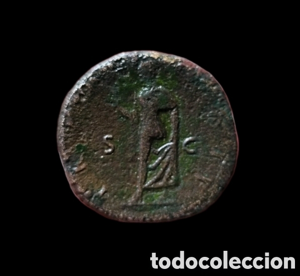 Monedas Imperio romano: Muy Bonito Sestercio de Aelio - Foto 4