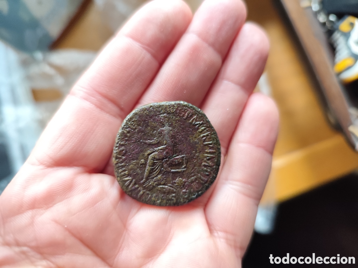 Monedas Imperio romano: Sestercio de DRUSO - 26,5g 35mm - Foto 1