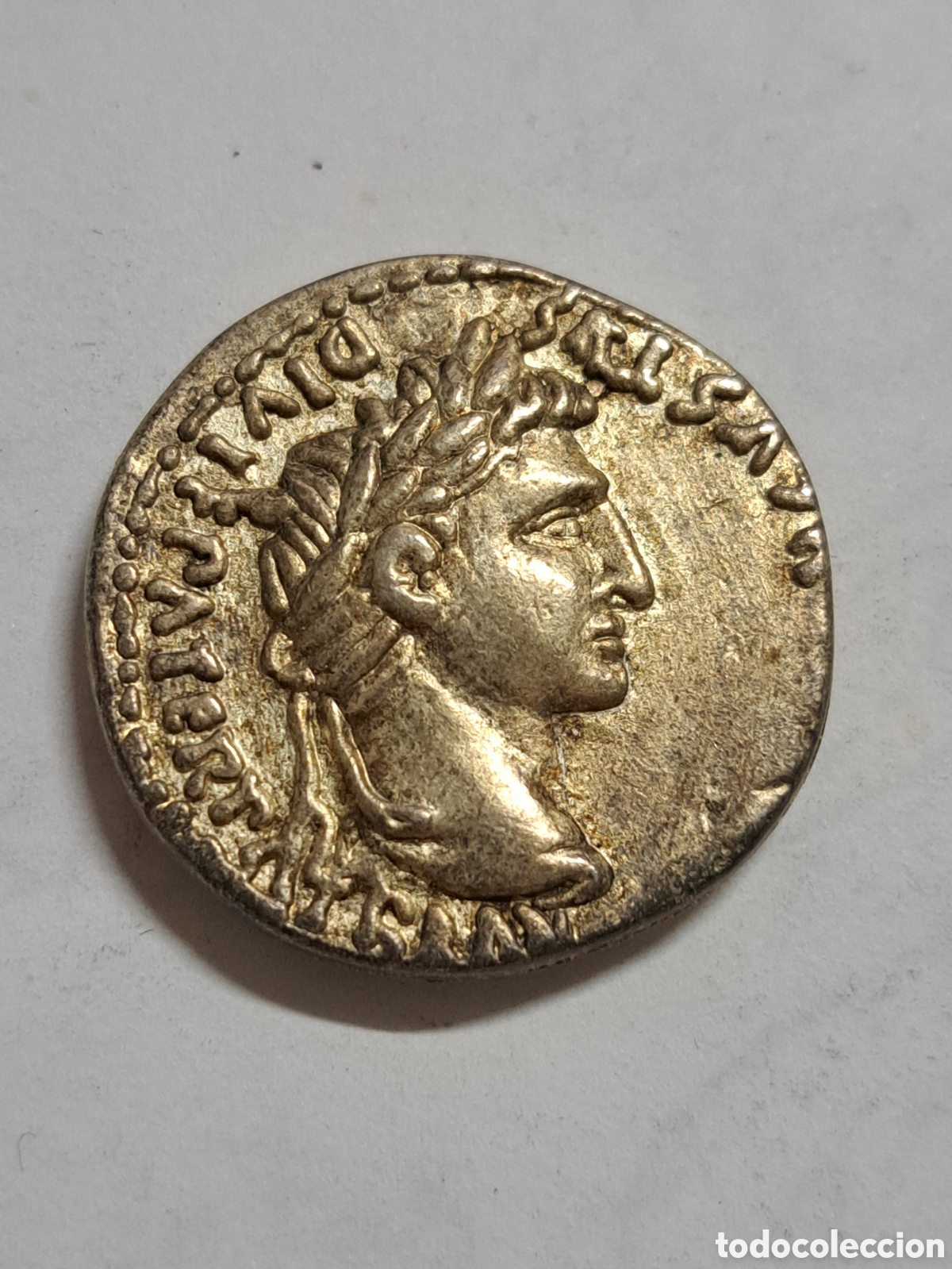 Monedas Imperio romano: Copia de un denario de Augusto imperio romano - Foto 1