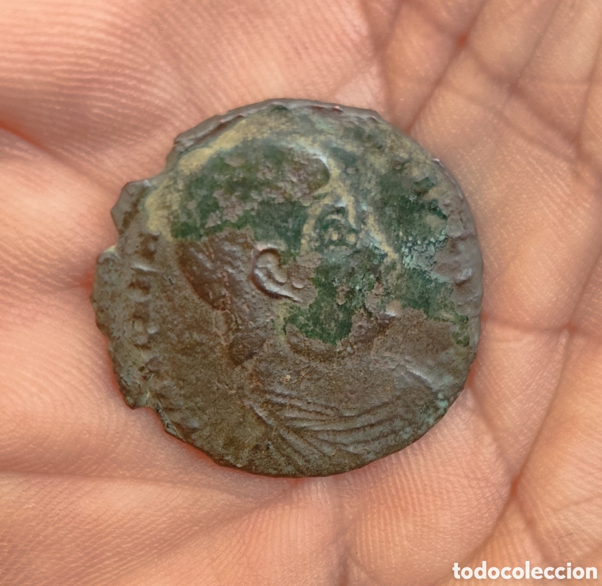 Monedas Imperio romano: Magnencio Crismon ,Magnentius - Foto 3