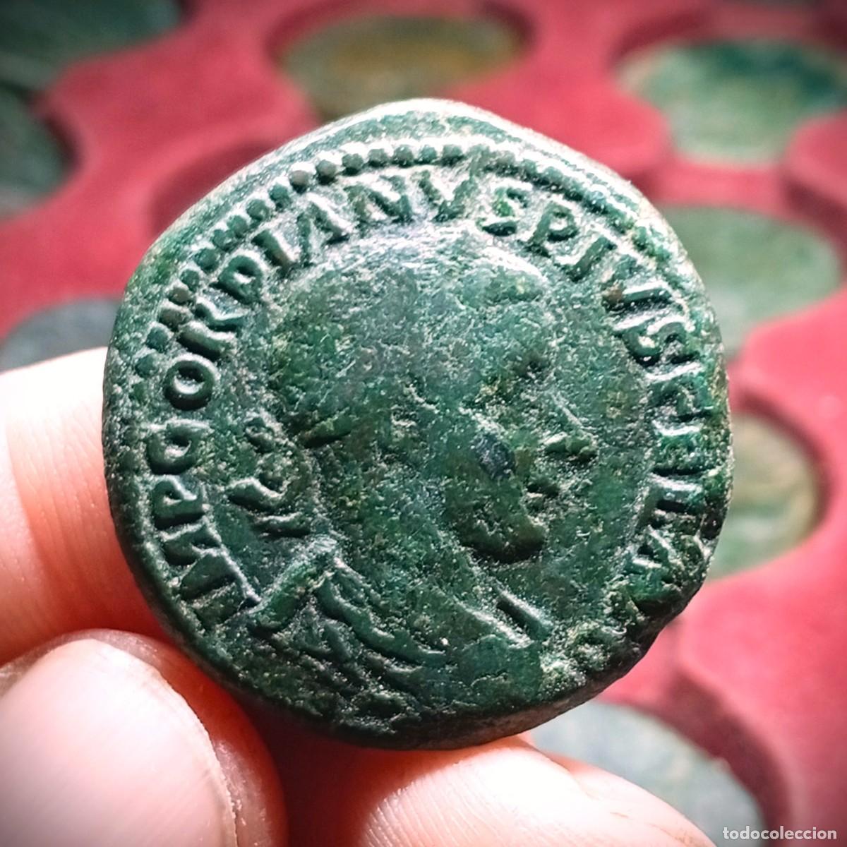 Monedas Imperio romano: Sestercio - Gordiano III - Viminacium - Foto 1