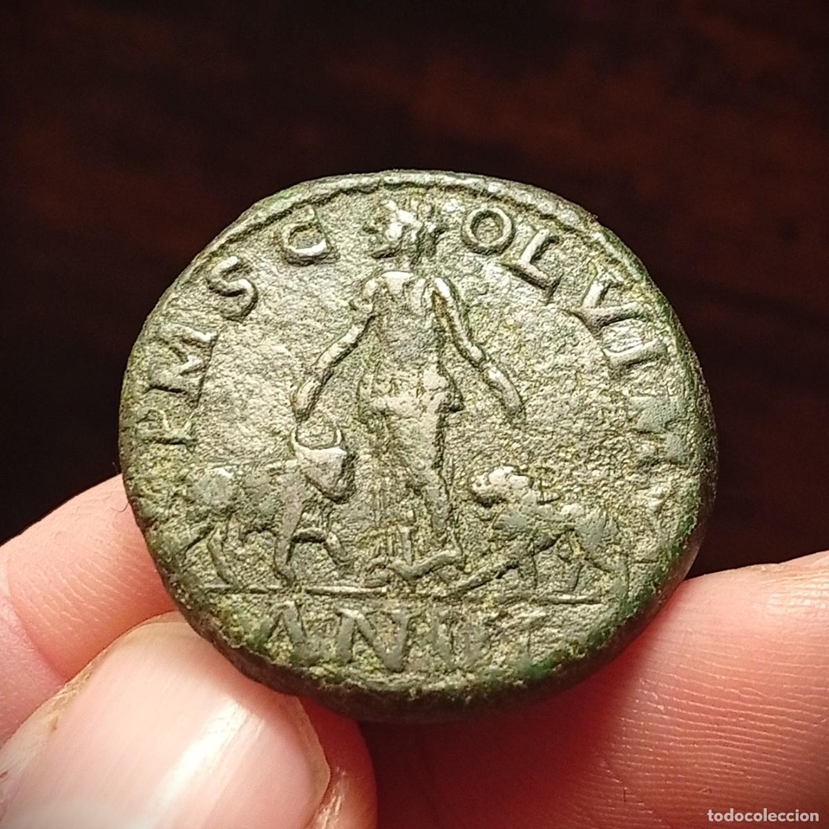 Monedas Imperio romano: Sestercio - Gordiano III - Viminacium - Foto 8