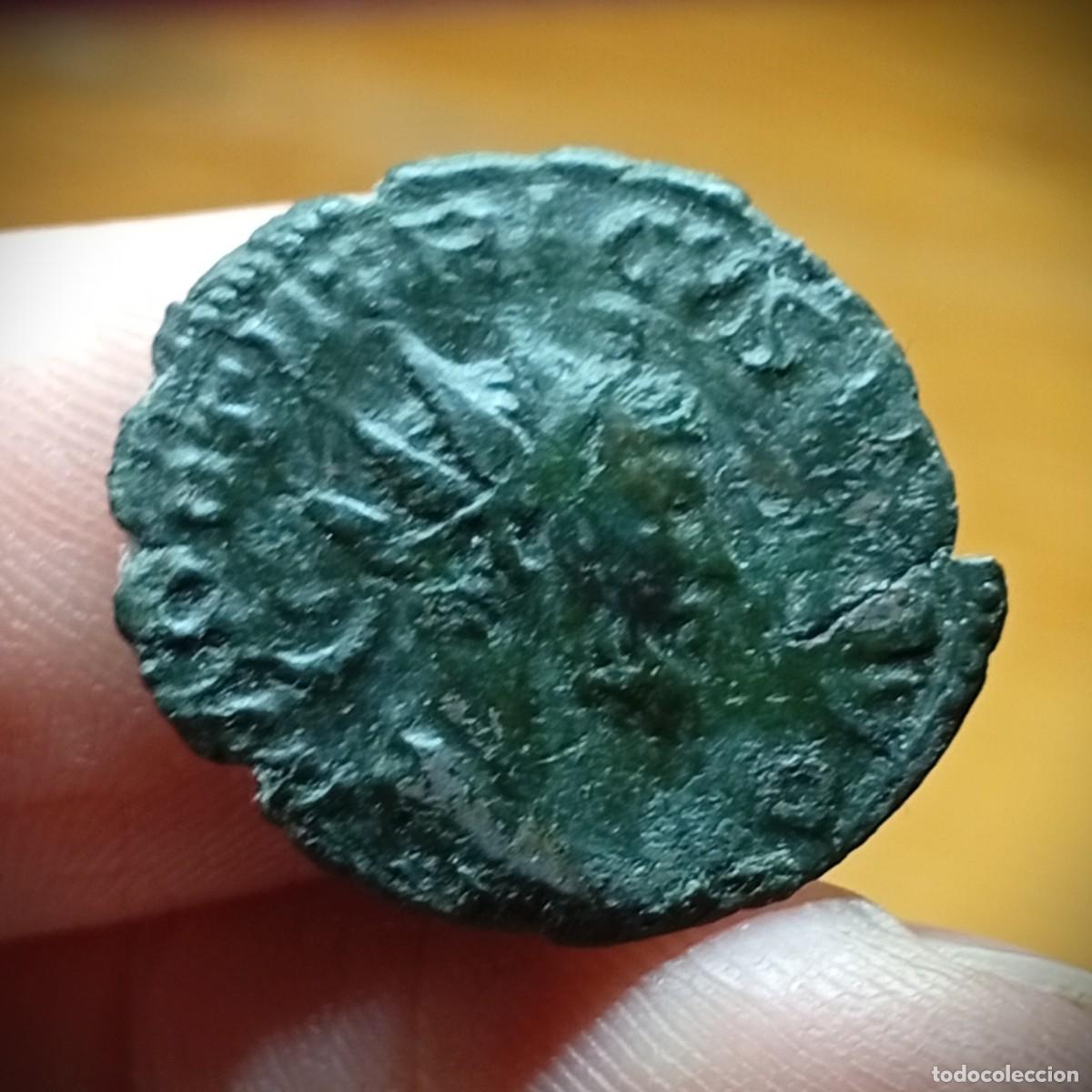 Monedas Imperio romano: Moneda romana - T&eacute;trico I - VIRTVS - Foto 2