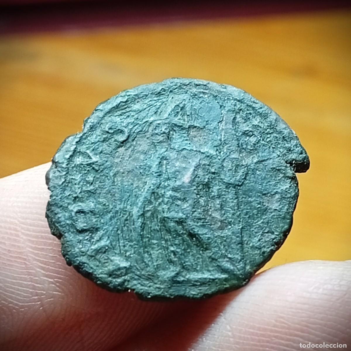 Monedas Imperio romano: Moneda romana - T&eacute;trico I - VIRTVS - Foto 3