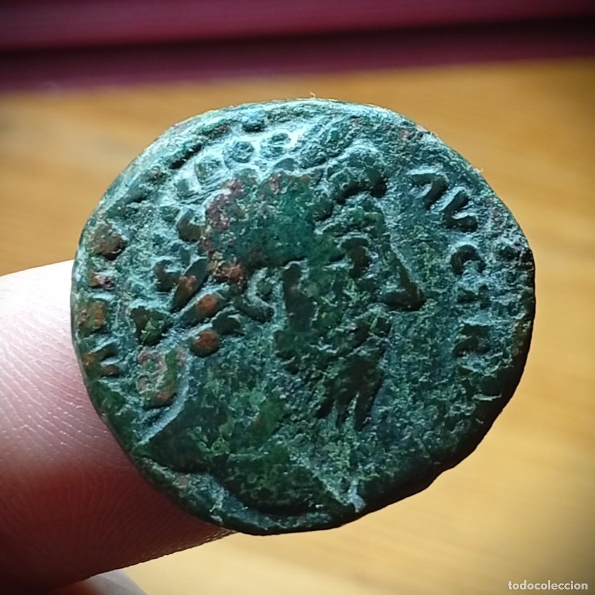 Monedas Imperio romano: Moneda romana - As Marco Aurelio - RIC 991 - Foto 1