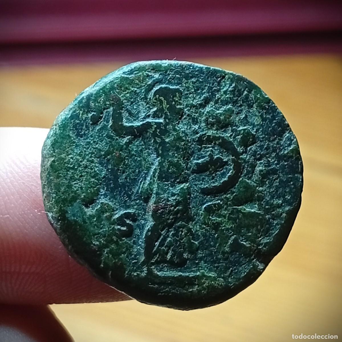 Monedas Imperio romano: Moneda romana - As Marco Aurelio - RIC 991 - Foto 2