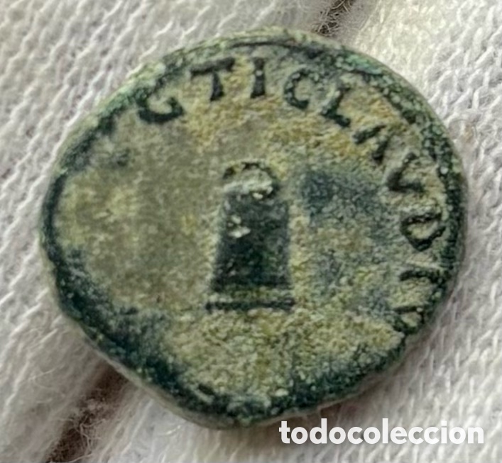 Monedas Imperio romano: Moneda Romana CLAUDIO. Cuadrante (41-54 d.C) - Foto 2