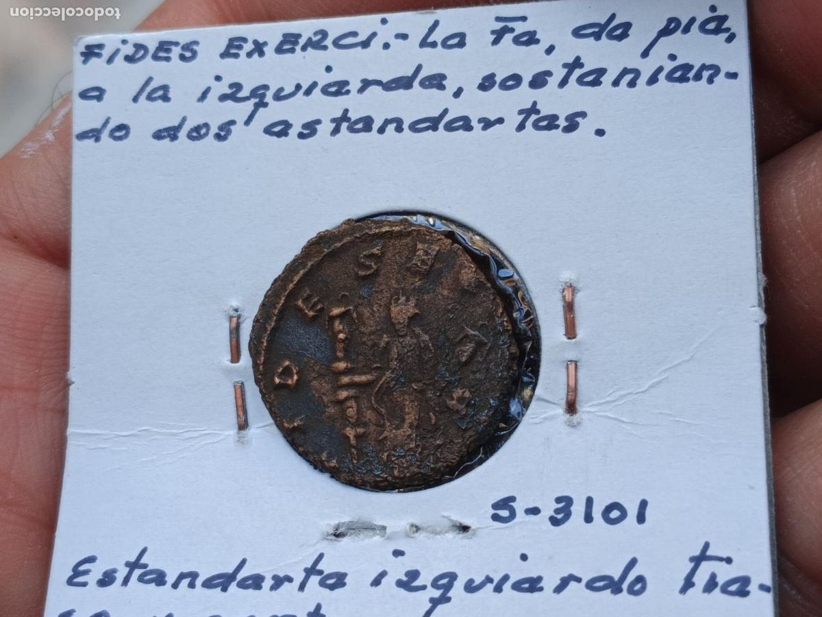 Monedas Imperio romano: Antoniniano de Claudio II el g&oacute;tico - Foto 2