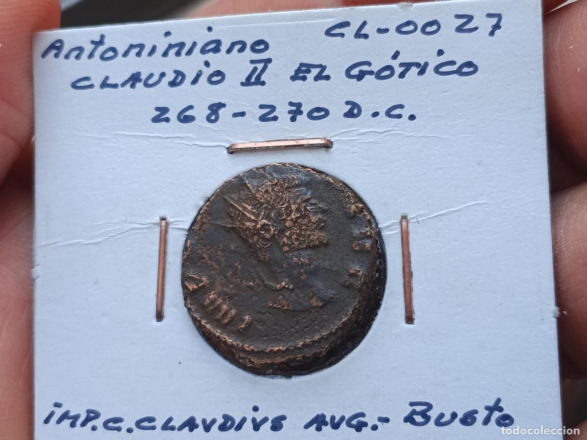 Monedas Imperio romano: Antoniniano de Claudio II el g&oacute;tico - Foto 1